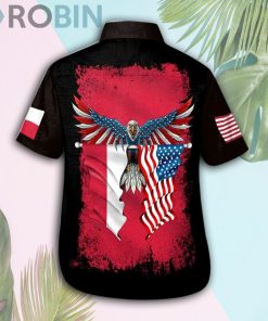 America-Poland Hawaii Shirt & Shorts America-Poland Hawaii Shirt & Shorts