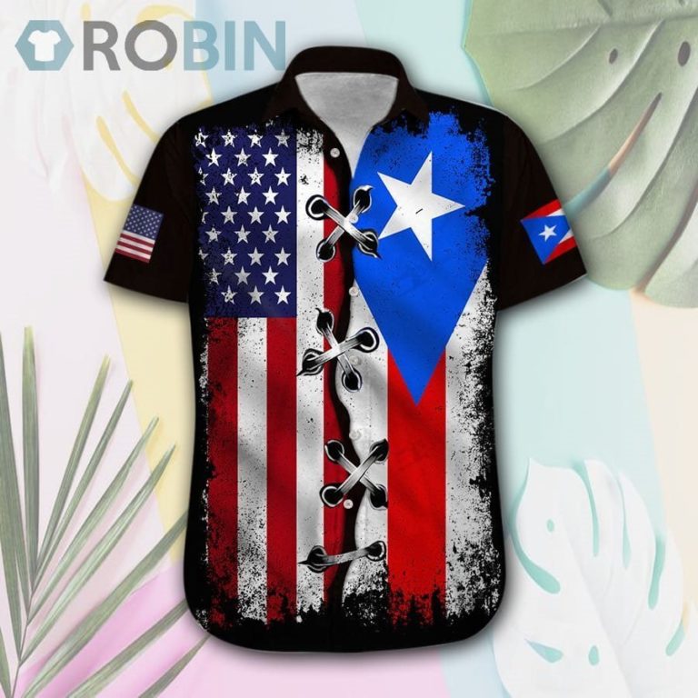 America-Puerto Rico Hawaii Shirt & Shorts