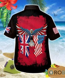America-UK Hawaii Shirt & Shorts