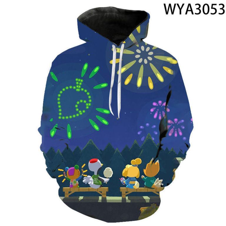 Animal Crossing 3D Printed Hoodie Shirt