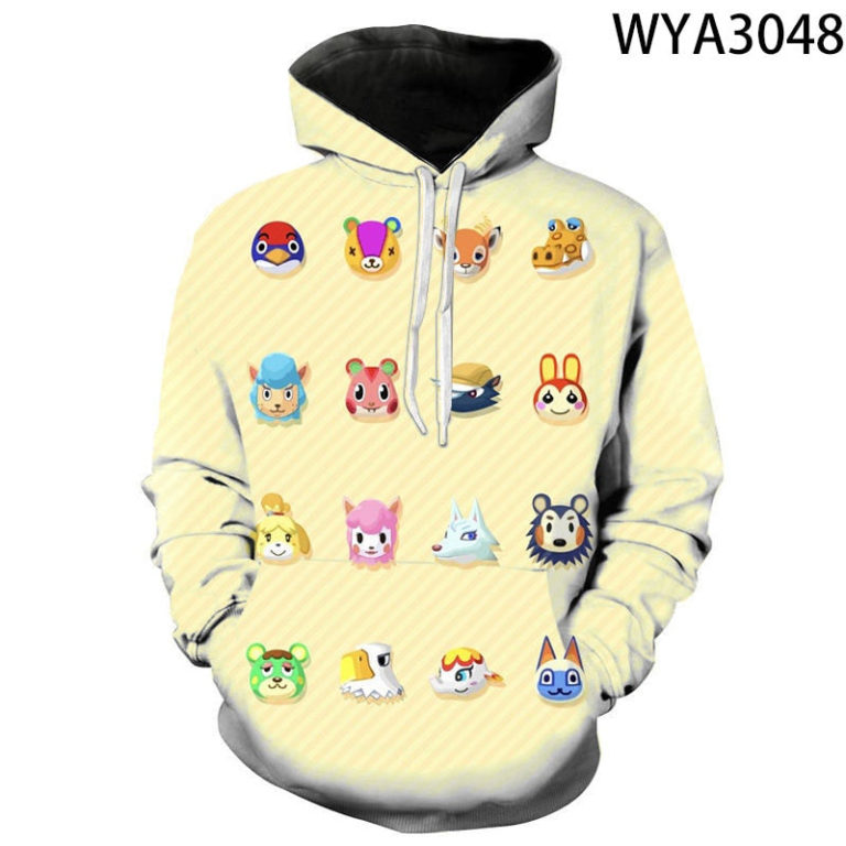Animal Crossing 3D Printed Hoodie Shirt RB5947