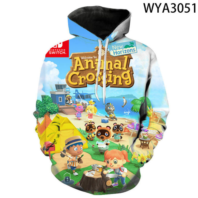 Animal Crossing 3D Printed Hoodie Shirt RB6406