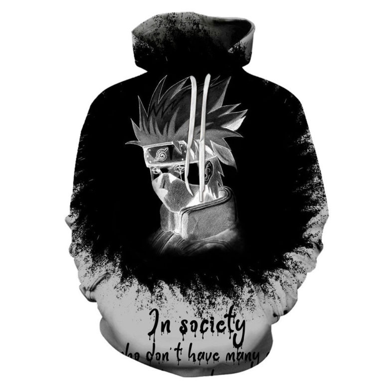 Anime 3D Printed Hoodie Shirt – Naruto Hooded