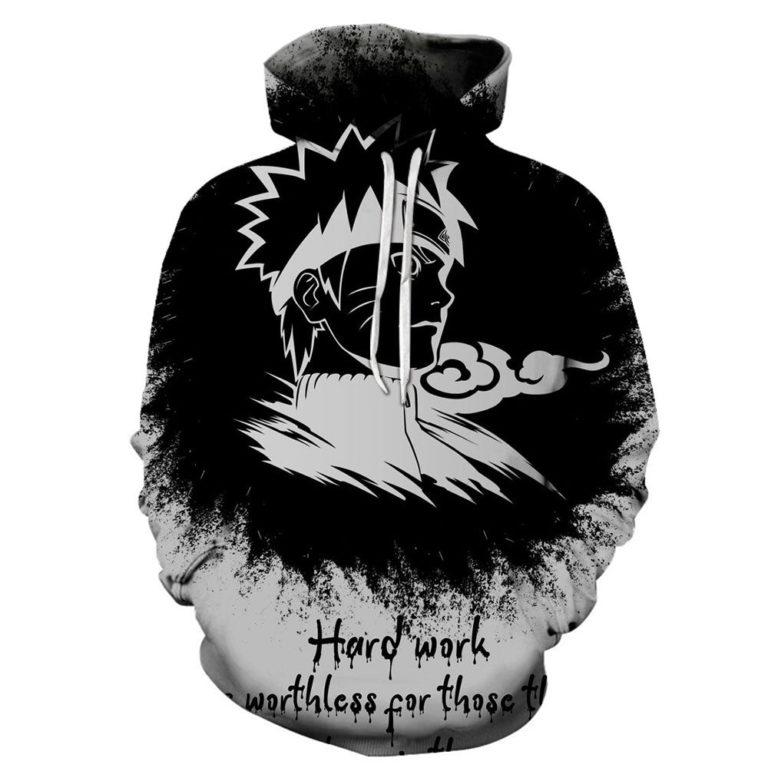 Anime 3D Printed Hoodie Shirt – Naruto Hooded RB8753