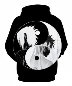 Anime 3D Printed Hoodie Shirt – Naruto Hooded RB9107