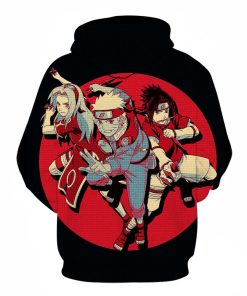 Anime 3D Printed Naruto Hoodie Shirt