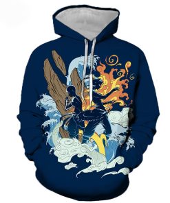 Anime Avatar The Last Airbender 3D Printed Casual Hoodie Shirt