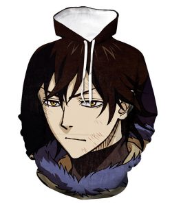 Anime Black Clover Hoodie Shirts – 3D Printed Hooded