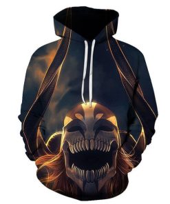 Anime Bleach 3D Printed Hooded