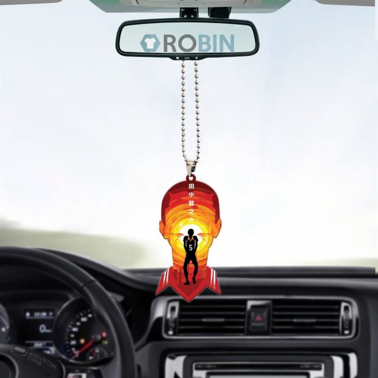 Anime Haikyuu Wing Spiker Rynosuke Acrylic Car Ornament
