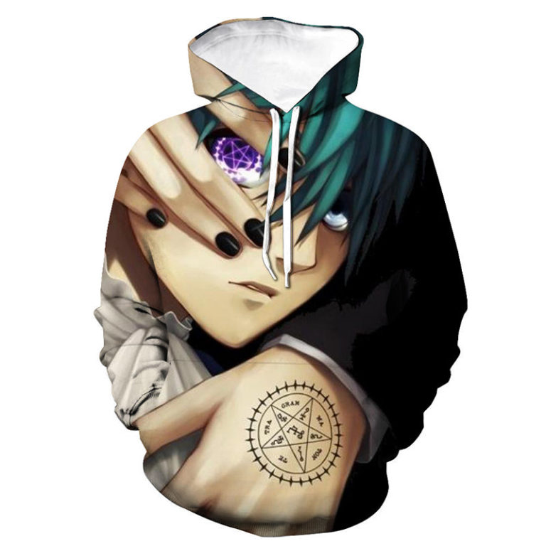 Anime Hooded – Black Butler 3D Printed Hoodie Shirts