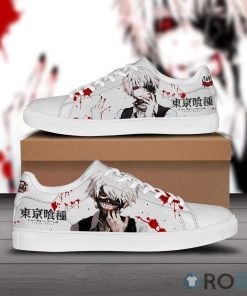 Anime Shoes Tokyo Ghoul Shoes Ken Kaneki Skateboard Sneakers