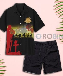 Anzac Day Australian Map Hawaiian Shirt and Shorts Anzac Day Australian Map Hawaiian Shirt and Shorts