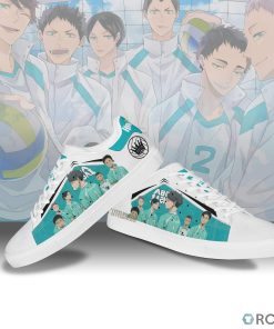 Aoba Johsai Skateboard Shoes Custom Haikyuu Anime Sneakers