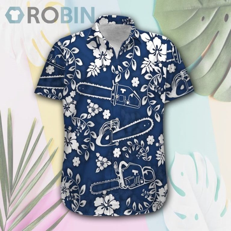 Arborist Chainsaw Hawaii Shirt & Shorts