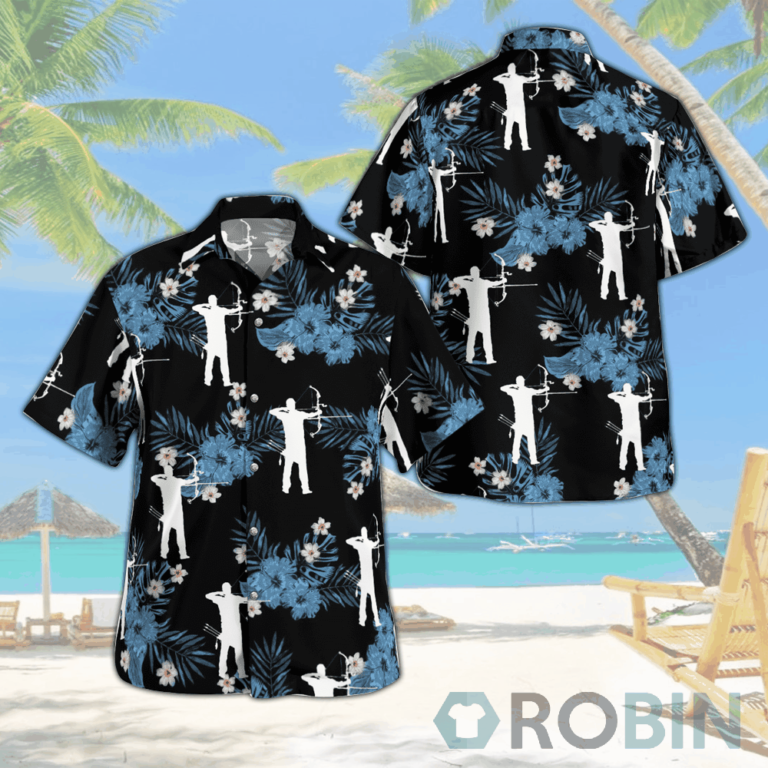 Archery Hawaiian Shirts Beach Short