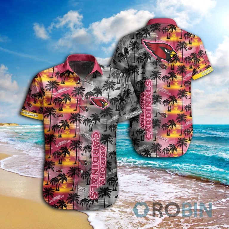 Arizona Cardinals Nfl Hawaiian Shirts And Shorts