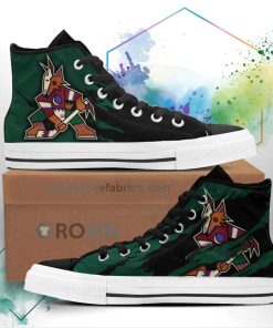 Arizona Coyotes Shoes Custom High Top Sneakers
