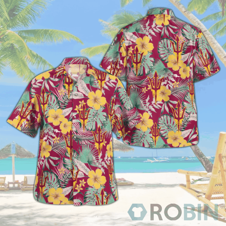 Arizona State Sun Devils Hawaiian Shirts Beach Short