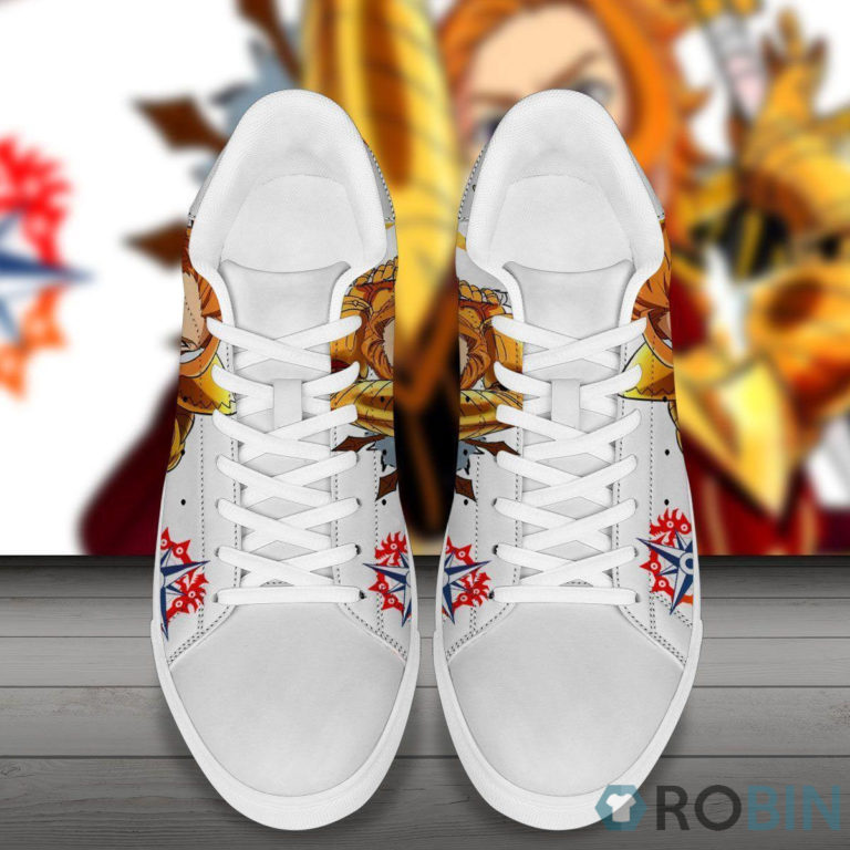 Arthur Pendragon Stan Smith Sneakers Seven Deadly Sins Custom Anime Shoes