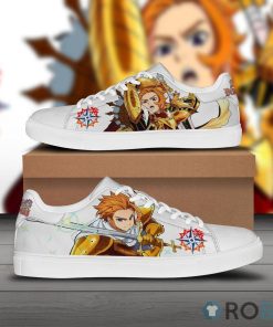Arthur Pendragon Stan Smith Sneakers Seven Deadly Sins Custom Anime Shoes