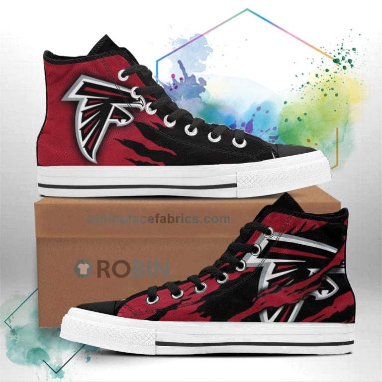 Atlanta Falcons Shoes Custom High Top Sneakers