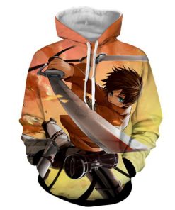 Attack on Titan 3D Printed Hoodie Shirts