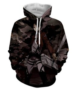 Attack on Titan 3D Printed Hoodie Shirts RB2358