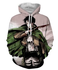 Attack on Titan 3D Printed Hoodie Shirts RB2365