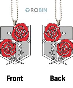 Attack on Titan Stationary Guard Acrylic Car Ornament