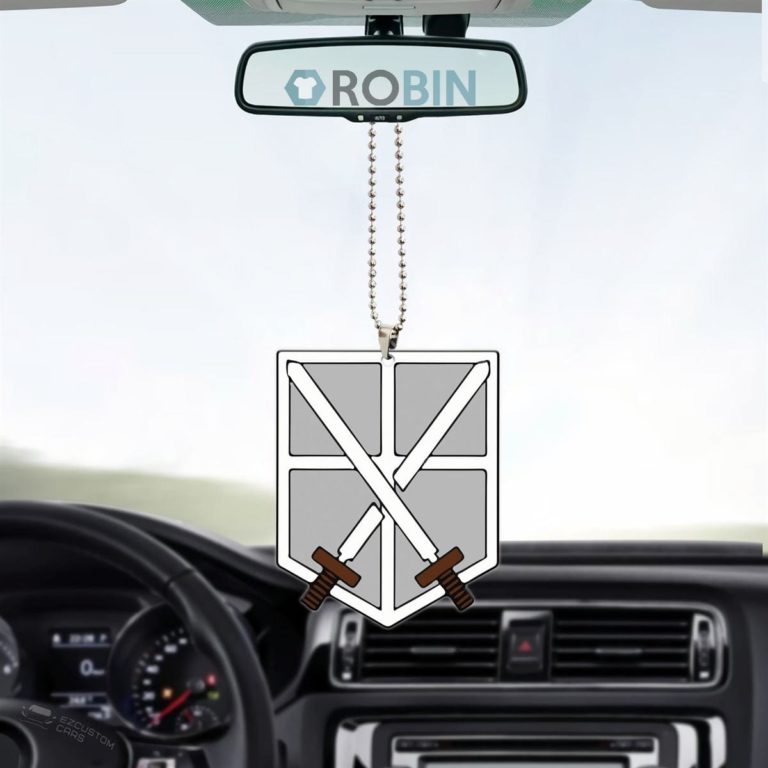Attack on Titan Trainee Squad Acrylic Car Ornament