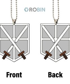 Attack on Titan Trainee Squad Acrylic Car Ornament