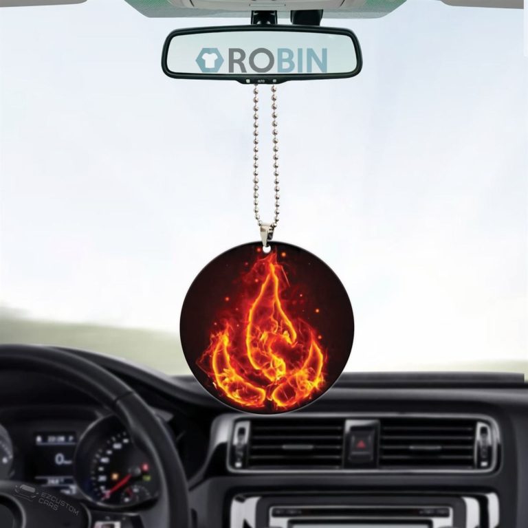 Avatar The Last Airbender Fire Acrylic Car Ornament