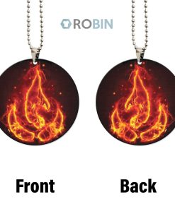Avatar The Last Airbender Fire Acrylic Car Ornament