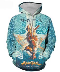 Avatar The Last Airbender Hoodeds – Casual Anime 3D Printed Hoodie Shirt