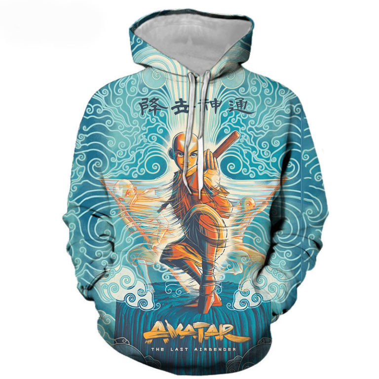 Avatar The Last Airbender Hoodeds – Casual Anime 3D Printed Hoodie Shirt
