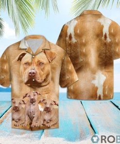 Awesome American Pit Bull Terrier Hawaiian Shirt