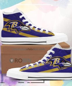 Baltimore Ravens Custom Sneakers Baltimore Ravens Custom Sneakers