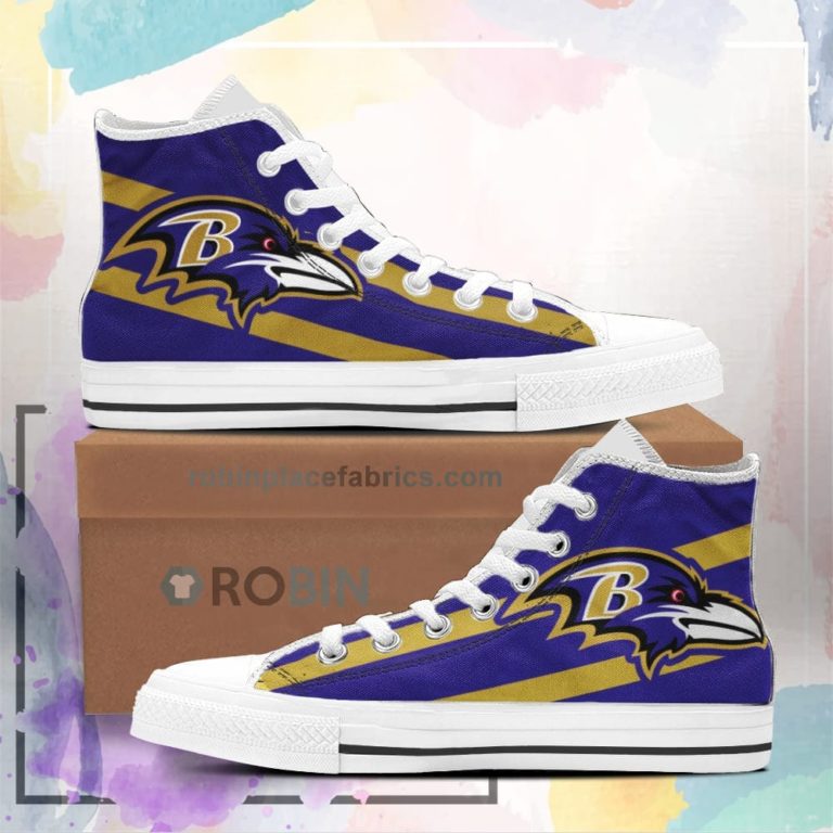 Baltimore Ravens Custom Sneakers