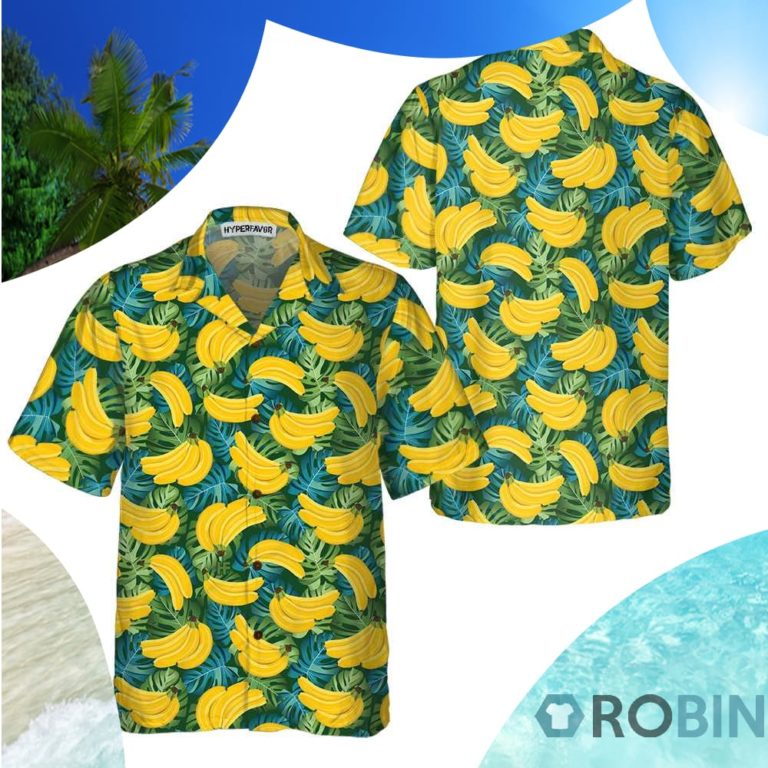 Banana Tropical Pattern Hawaiian Shirt