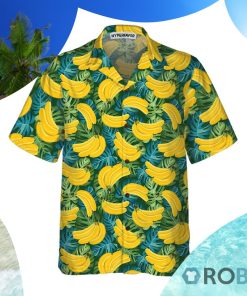 Banana Tropical Pattern Hawaiian Shirt Banana Tropical Pattern Hawaiian Shirt
