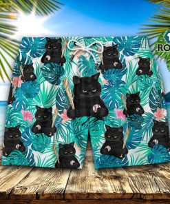 Baseball Cat Hawaiian Short Baseball Cat Hawaiian Short