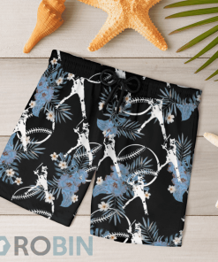 Baseball Hawaiian Shirts Beach Short