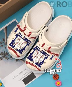 Baseball Personalized All About Crocs Crocband Clog