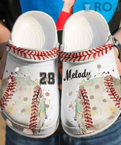 Baseball Personalized All Of Crocs Crocband Clog