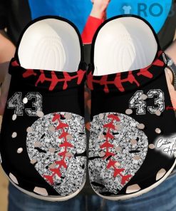 Baseball Personalized Diamond Crocs Crocband Clog