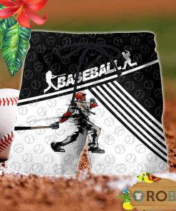 Baseball Player Hawaiian Shirt & Shorts