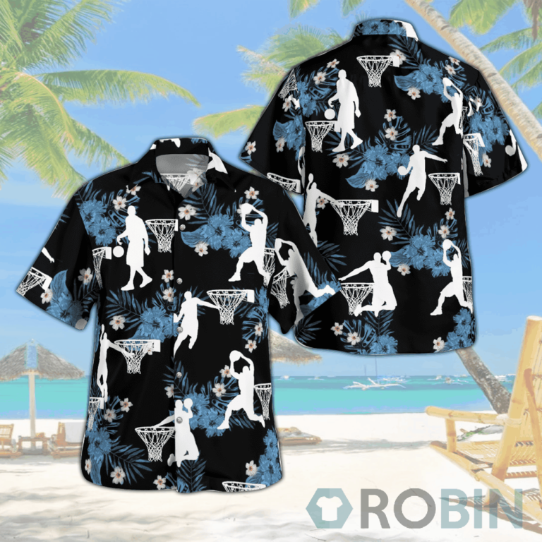 Basketball Hawaiian Shirts Beach Short