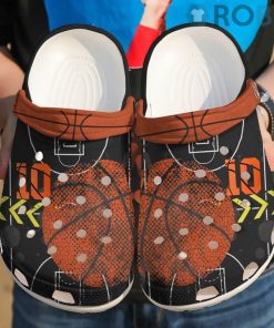 Basketball Personalized Love Crocs Crocband Clog