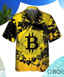 Bitcoin Cryptocurrency Hawaiian Shirt